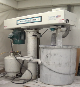 High Shear Disperser used to mixing investment casting slurries