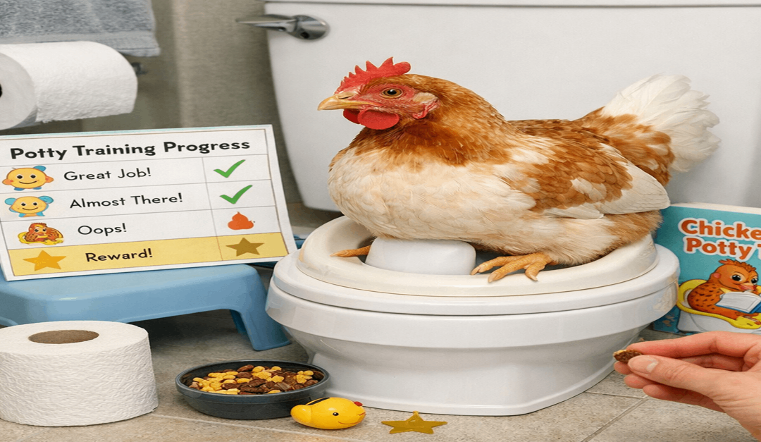 You can’t potty train a chicken