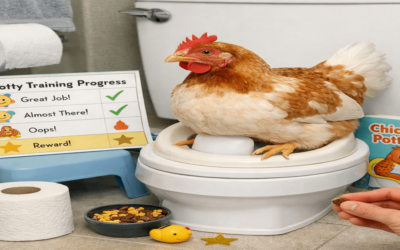 You can’t potty train a chicken
